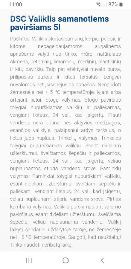 Trinkelių,terasų plovimo įranga+ dovana - nuotraukos Nr. 29