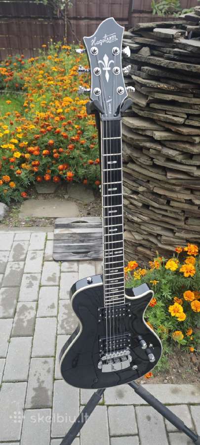 E gitara Hagstrom Ultra Swede Black Gloss
