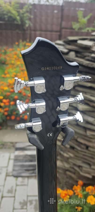 E gitara Hagstrom Ultra Swede Black Gloss - nuotraukos Nr. 4