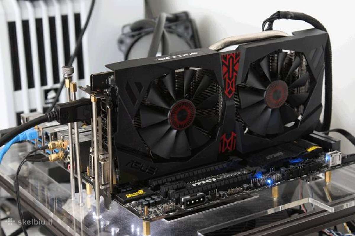 Asus R9 380 4gb - nuotraukos Nr. 2