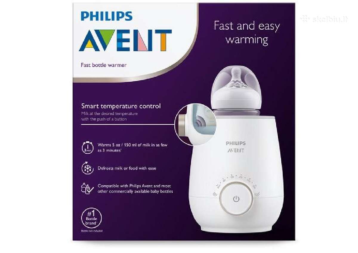 Buteliukų šildytuvas Philips Avent Fast warmer