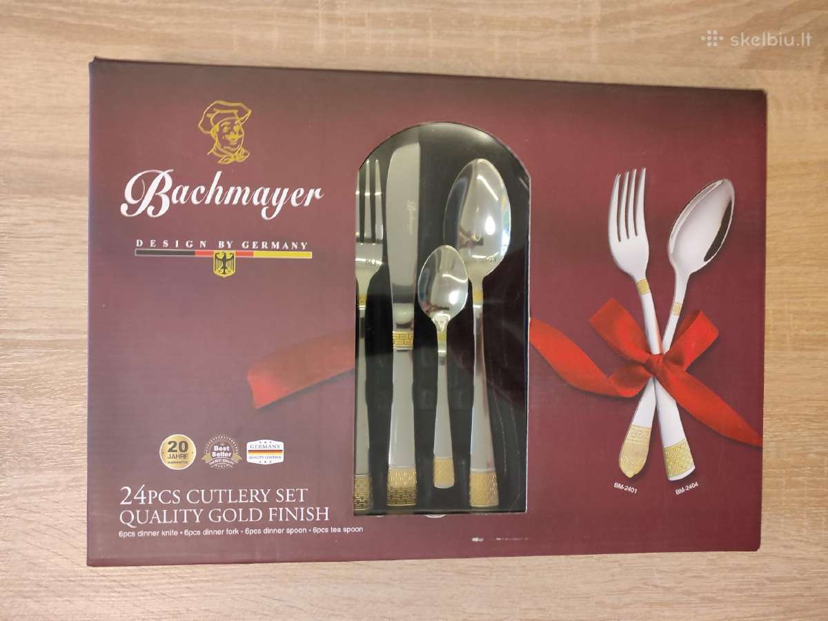 Bachmayer stalo įrankių komplektas 24 vnt.