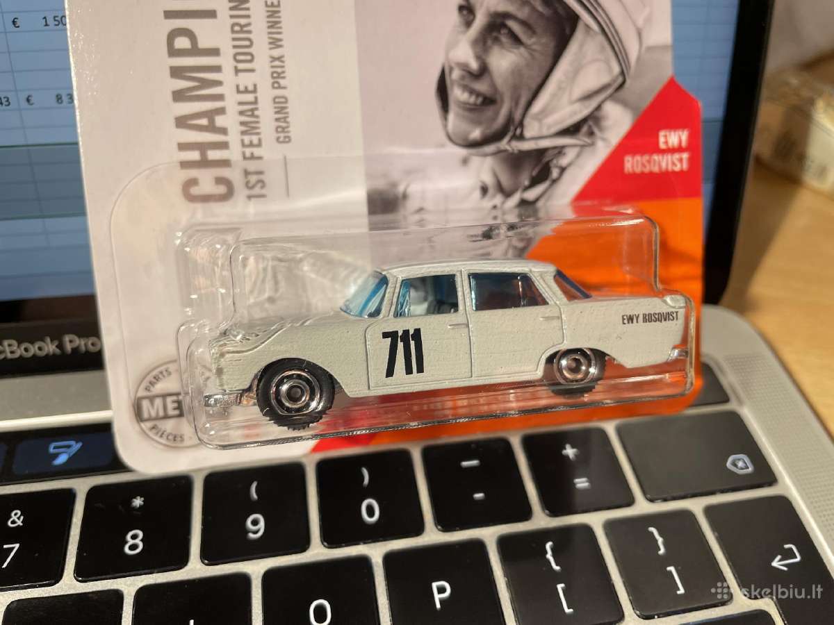 Matchbox modeliukas ‘62 Mercedes-benz 220 Se Sedan - nuotraukos Nr. 2