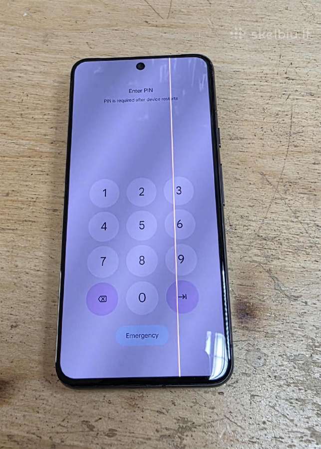 Google Pixel 8 originalus ekranas su juosta