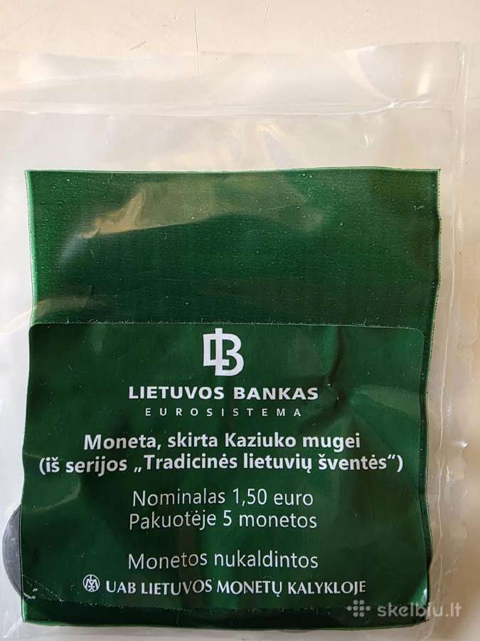 Pusantokai (1.5eur) Lb monetos