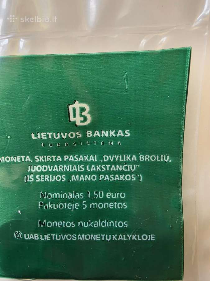 Pusantokai (1.5eur) Lb monetos - nuotraukos Nr. 3