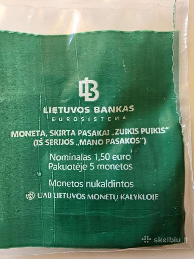 Pusantokai (1.5eur) Lb monetos - nuotraukos Nr. 5