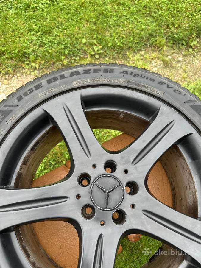 Mercedes-benz R18 orginalūs ratlankiai 255 / 45 - nuotraukos Nr. 3