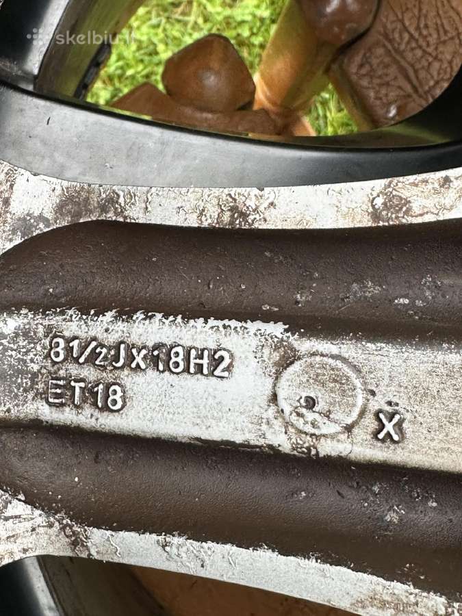 Mercedes-benz R18 orginalūs ratlankiai 255 / 45 - nuotraukos Nr. 12