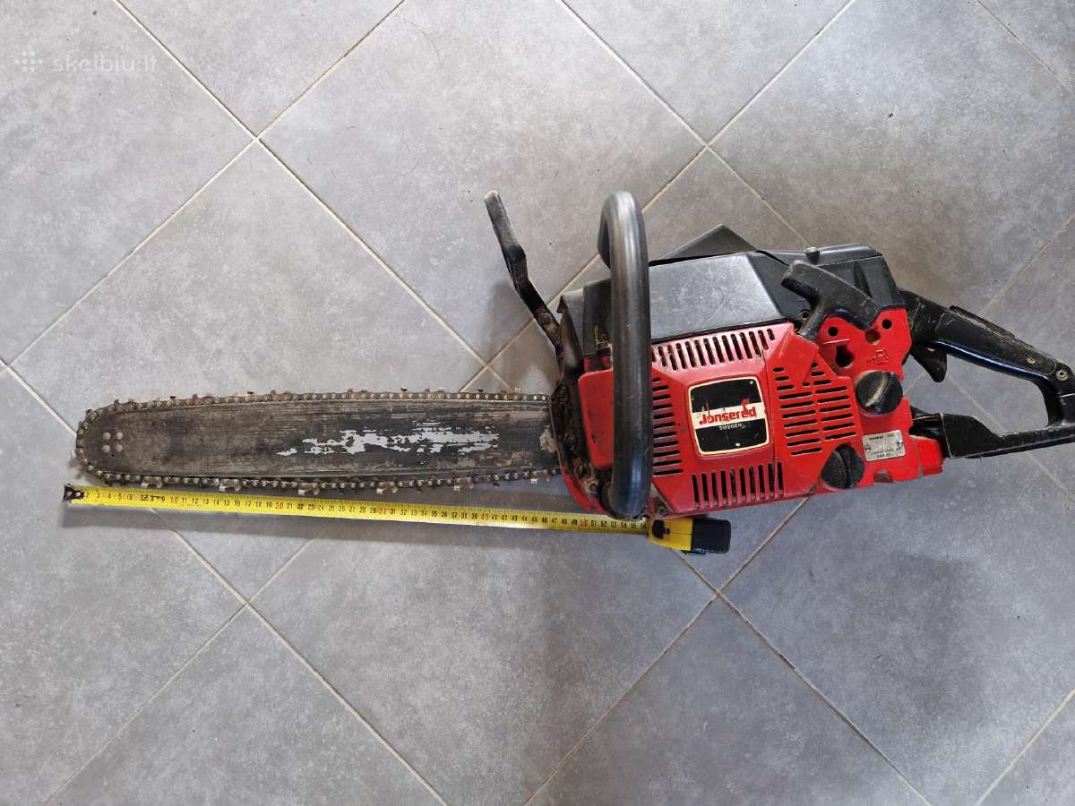 Jonsered galingas 87 cc variklis, šyna 50cm