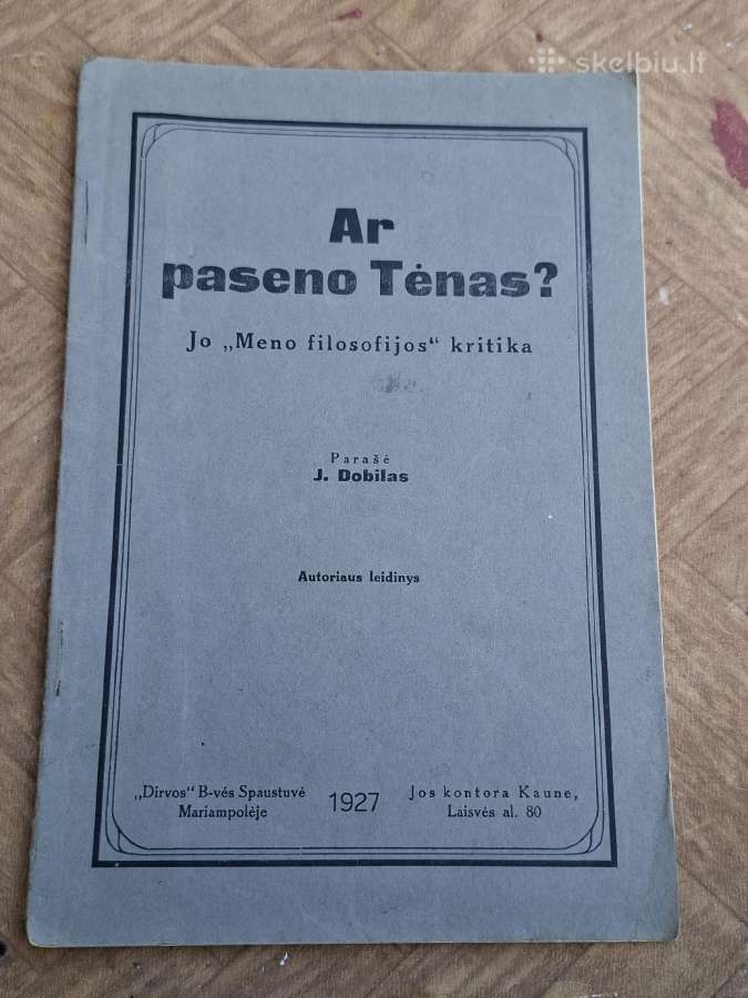 Ar paseno Tėnas