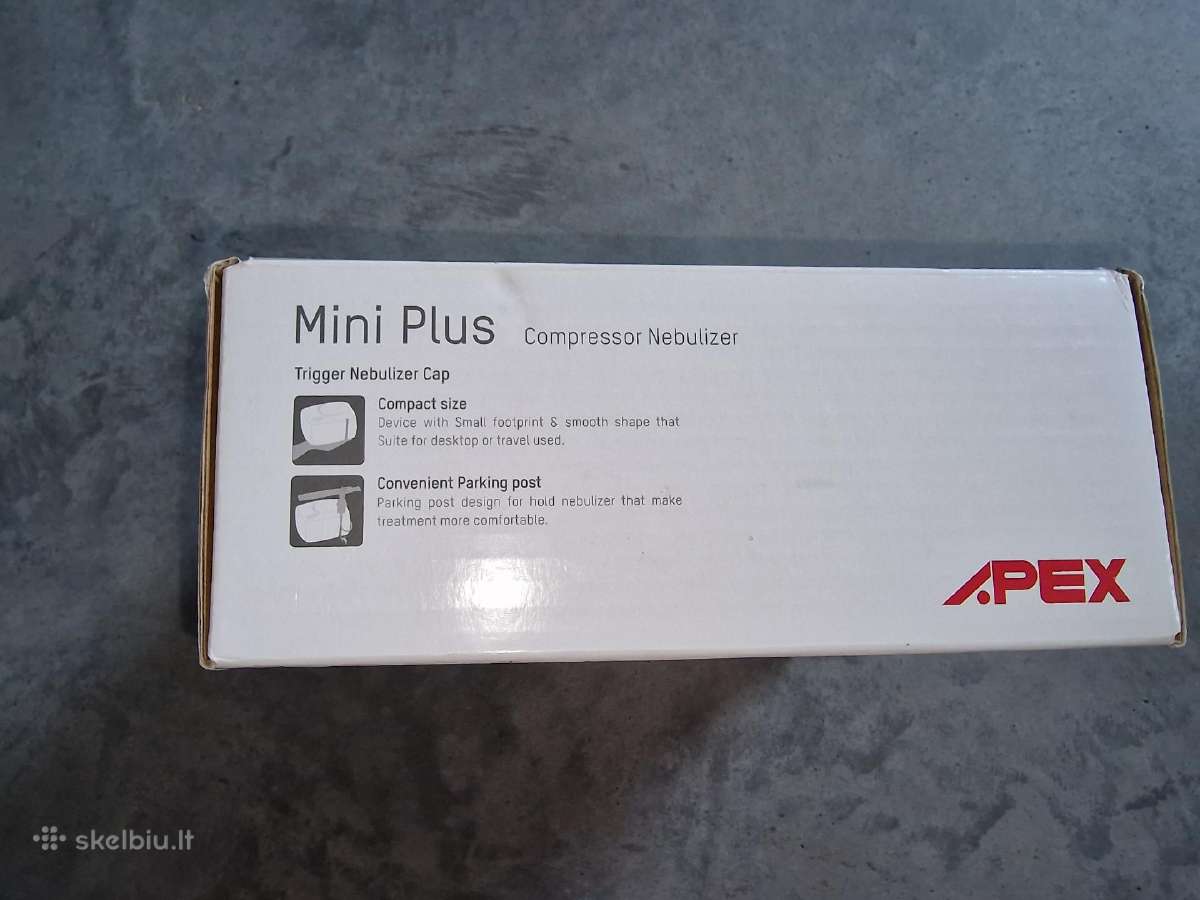 Apex Mini Plus kompresorinis inhaliatorius - nuotraukos Nr. 3