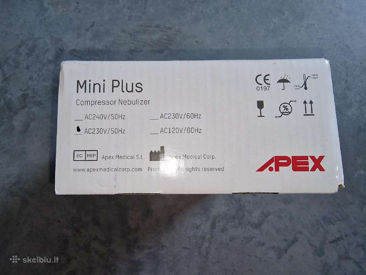 Apex Mini Plus kompresorinis inhaliatorius - nuotraukos Nr. 4