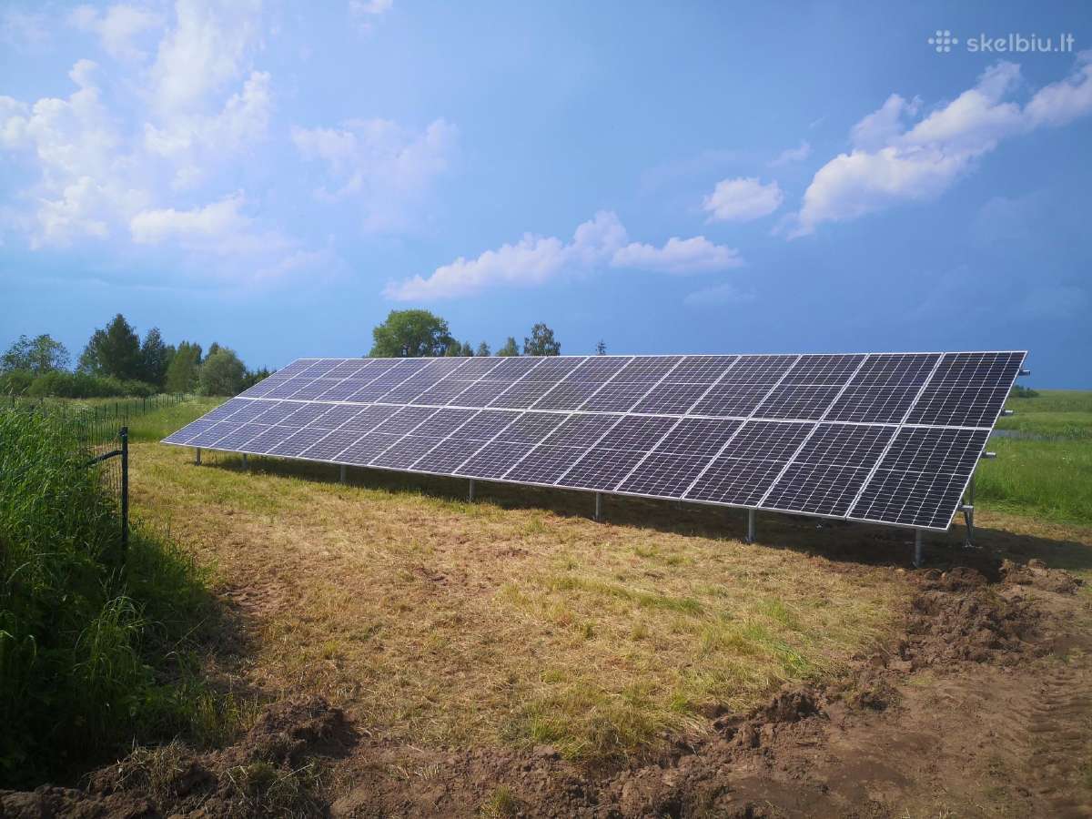 Saulės elektrinių montavimas - nuotraukos Nr. 6