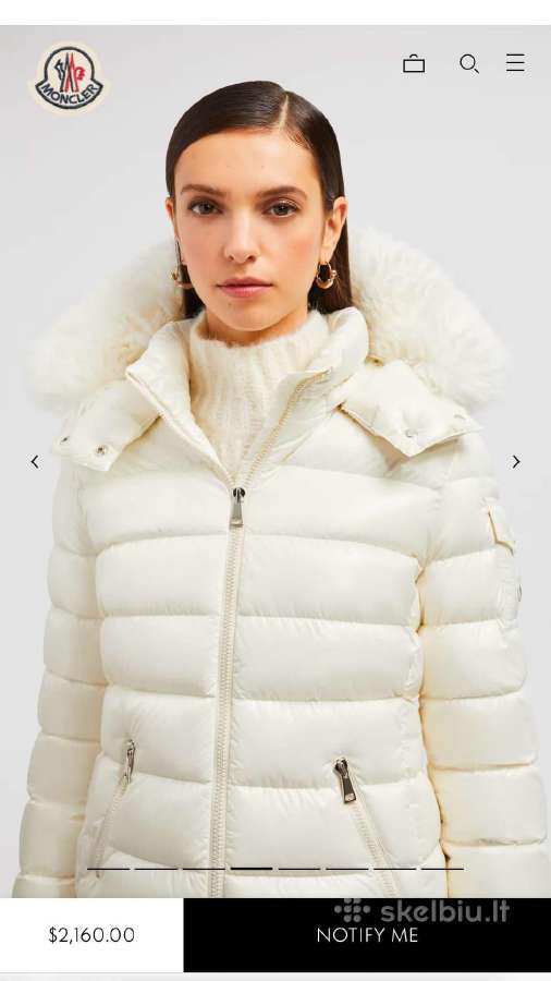 Nauja Moncler Badyf moteriška pūkinė striukė S /36 - nuotraukos Nr. 3