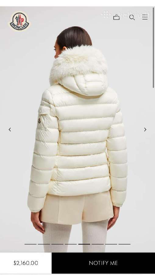 Nauja Moncler Badyf moteriška pūkinė striukė S /36 - nuotraukos Nr. 6