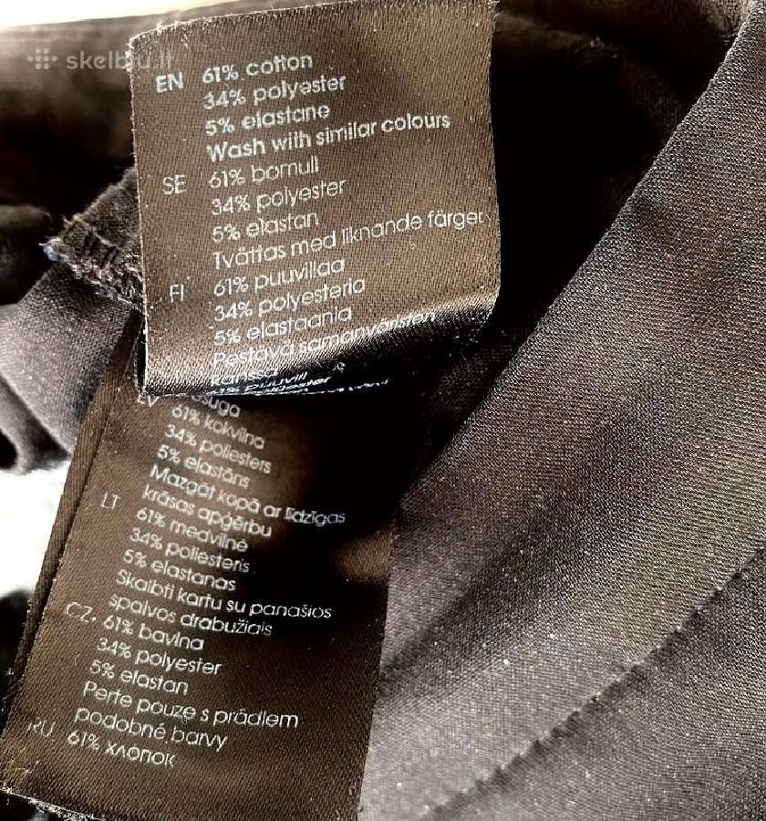 Stilingas juodas klasikinis paltas Misto Cashmere - nuotraukos Nr. 7