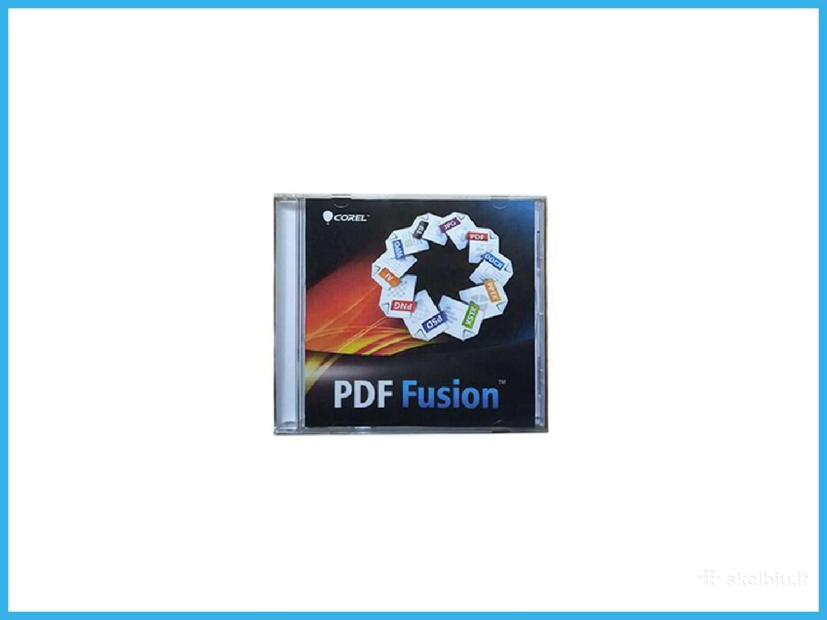 Corel Pdf Fusion savarankiška dėžutė - nuotraukos Nr. 2