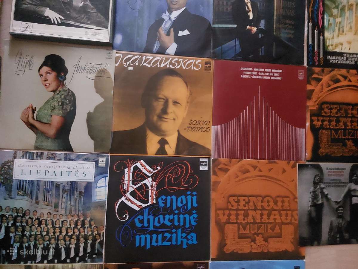 Lietuviškos plokštelės lp - nuotraukos Nr. 3