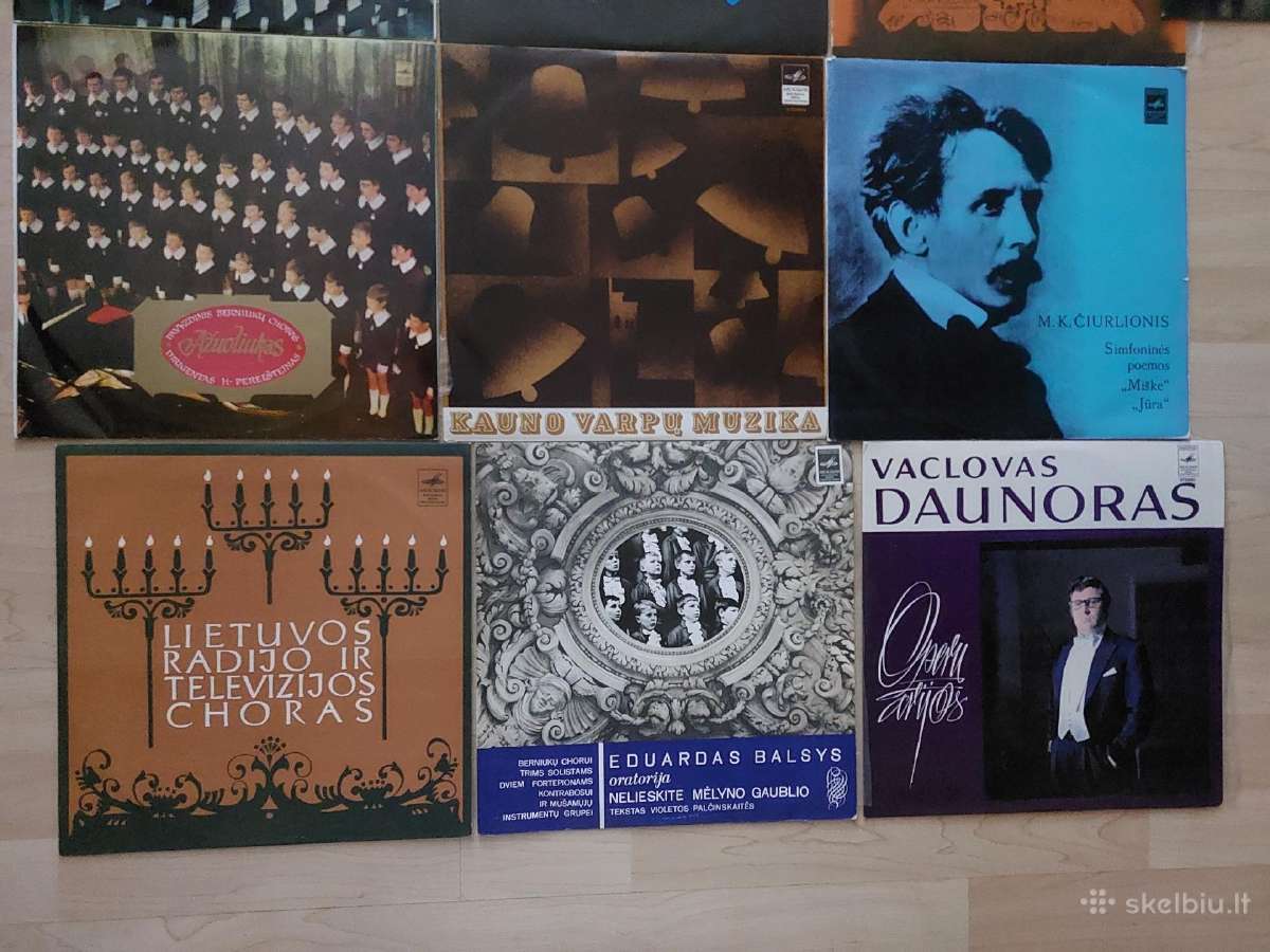 Lietuviškos plokštelės lp - nuotraukos Nr. 2