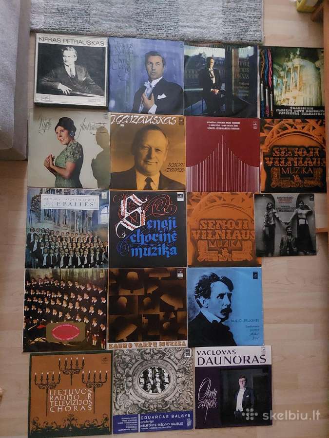 Lietuviškos plokštelės lp