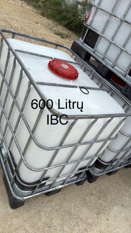 Parduodu 600 litrų Ibc konteinerius. - nuotraukos Nr. 2