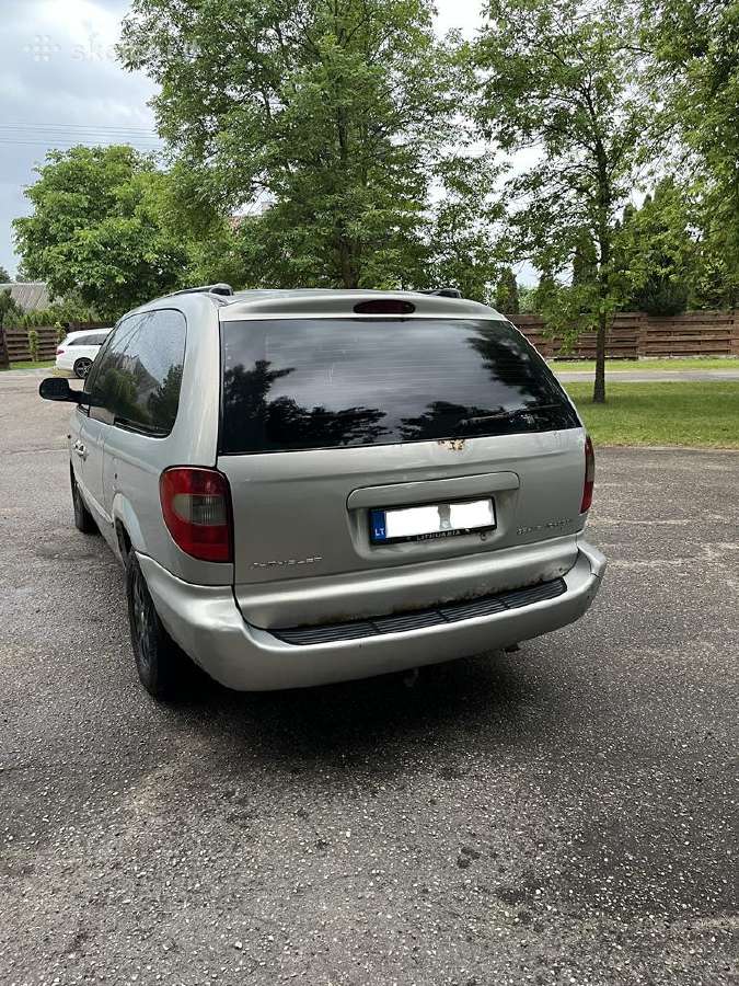 Chrysler Grand Voyager 2001m. dalimis - nuotraukos Nr. 6