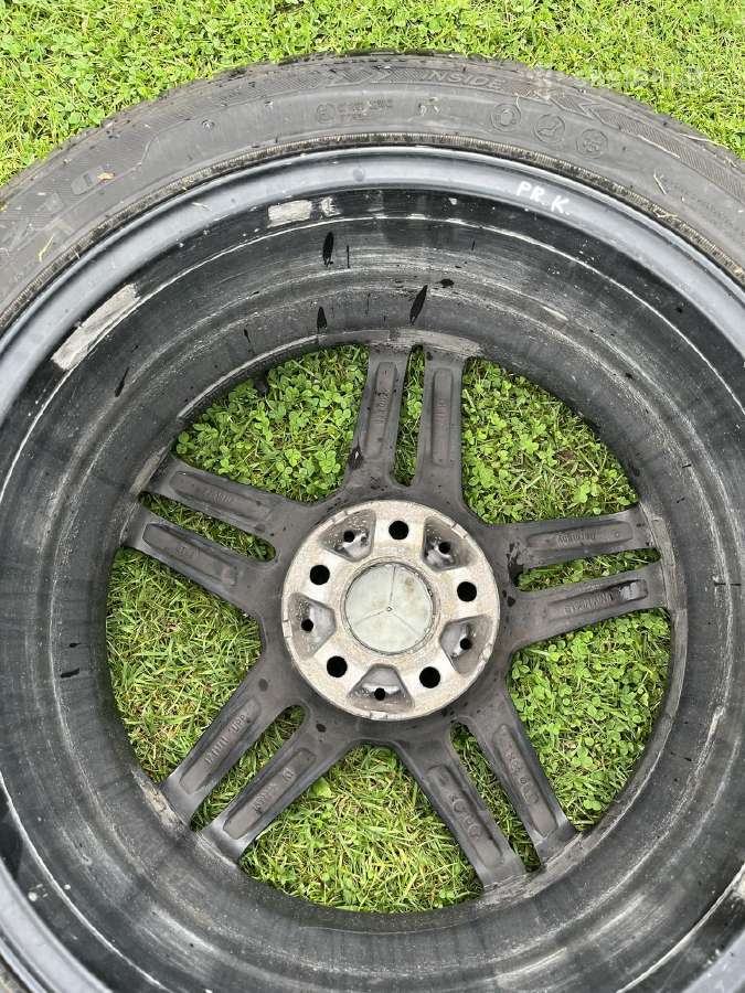 Mercedes benz C klasės R18 ratlankiai juodi matt. - nuotraukos Nr. 7