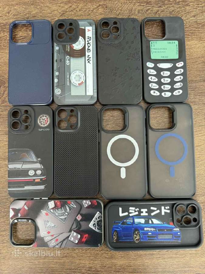 iPhone 14 pro max įdėkliukai