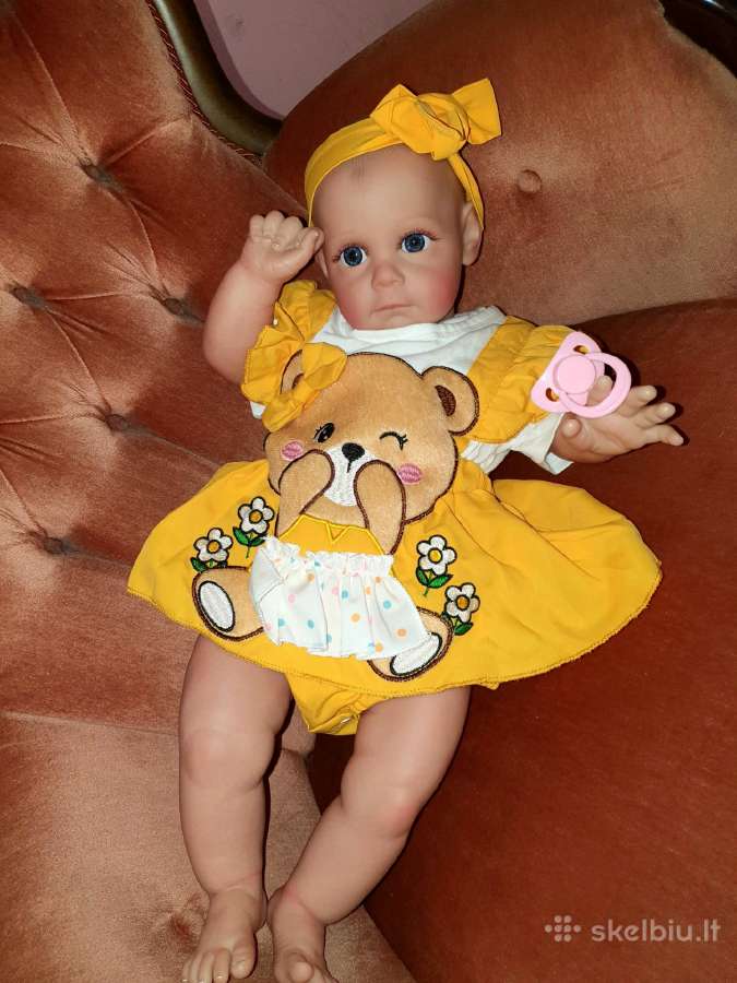 Nauja didelė reborn lėlytė