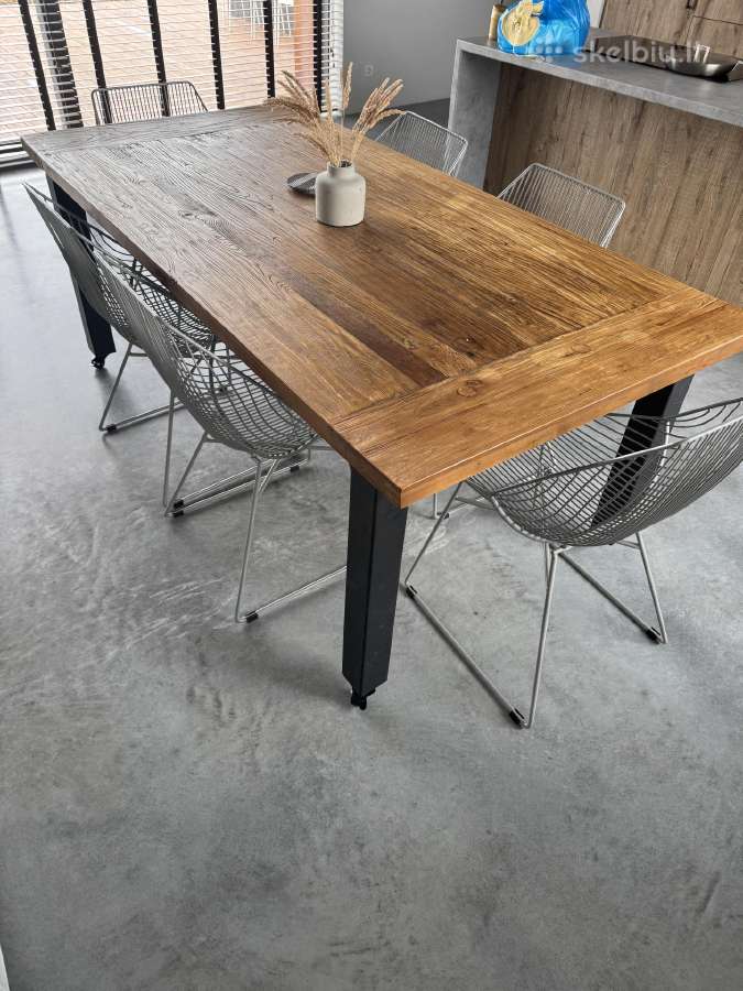 Modernios kėdės iš tvirto metalo - nuotraukos Nr. 6