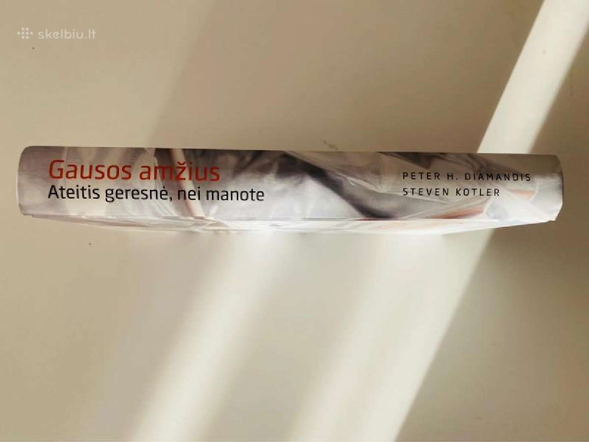 Knyga “Gausos amžius, Peter H. Diamandis, Steven - nuotraukos Nr. 3