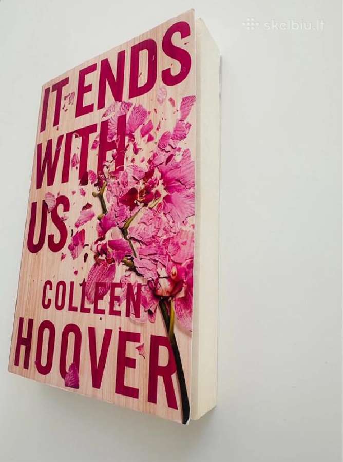 IT ends with us, aut.collen Hoover, meilės romanas - nuotraukos Nr. 2