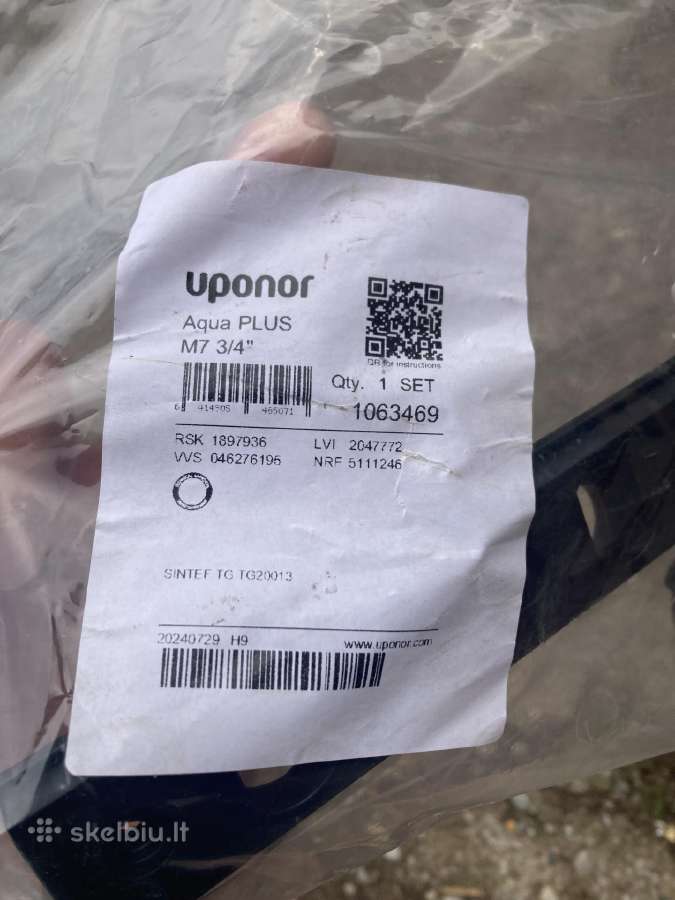 Kolektoriaus laikiklis, Uponor aqua Plus M7 3/4 - nuotraukos Nr. 4