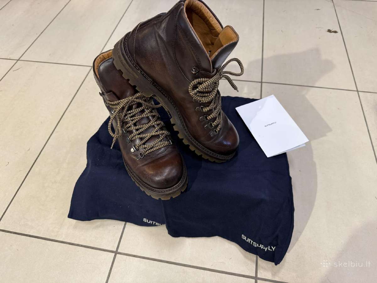 Batai suitsupply Leather Mountain Brown - nuotraukos Nr. 2