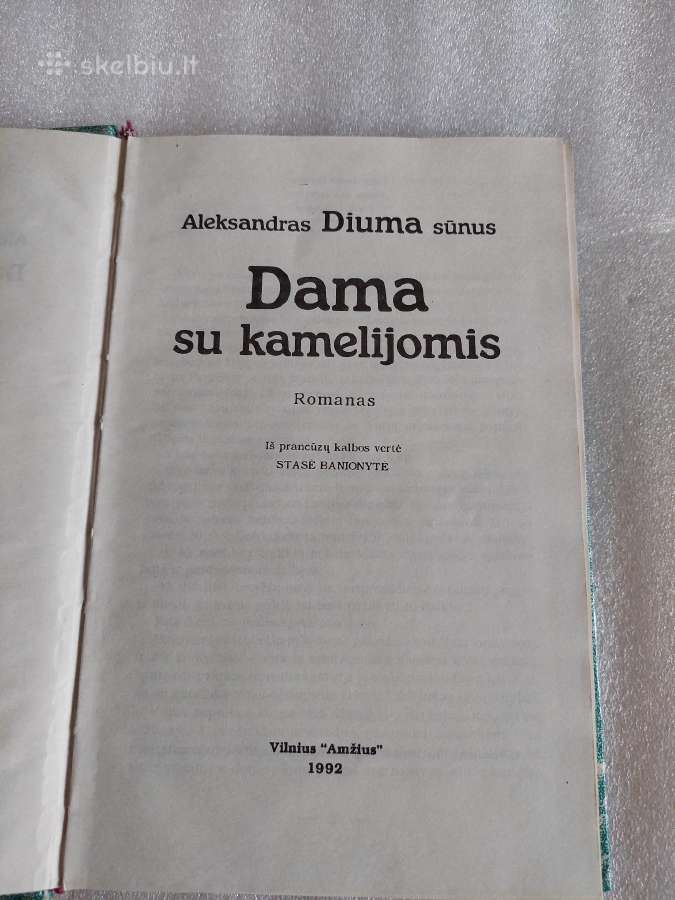 Dama su kamelijomis - nuotraukos Nr. 2