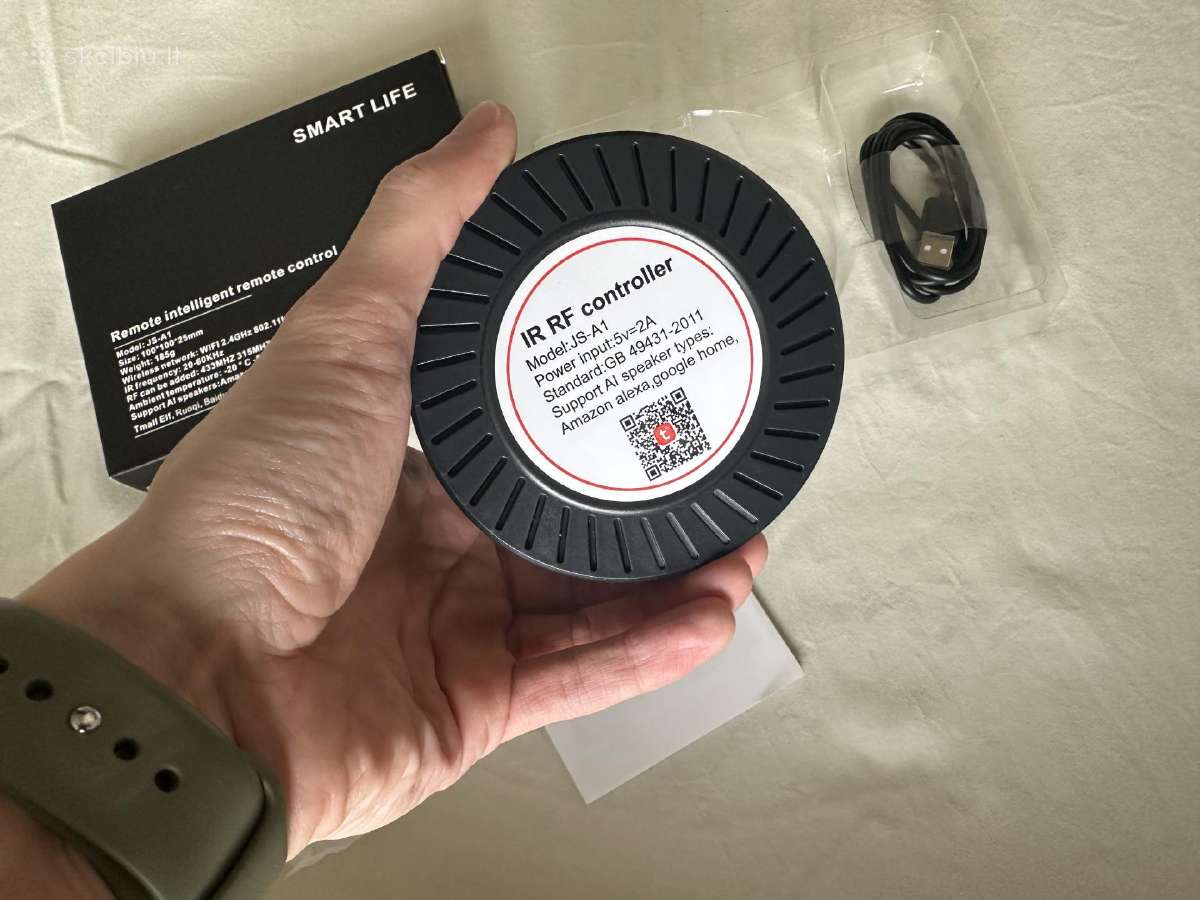 WiFi Išmanus Ir + Rf distancinis pultas 360 dengia - nuotraukos Nr. 4