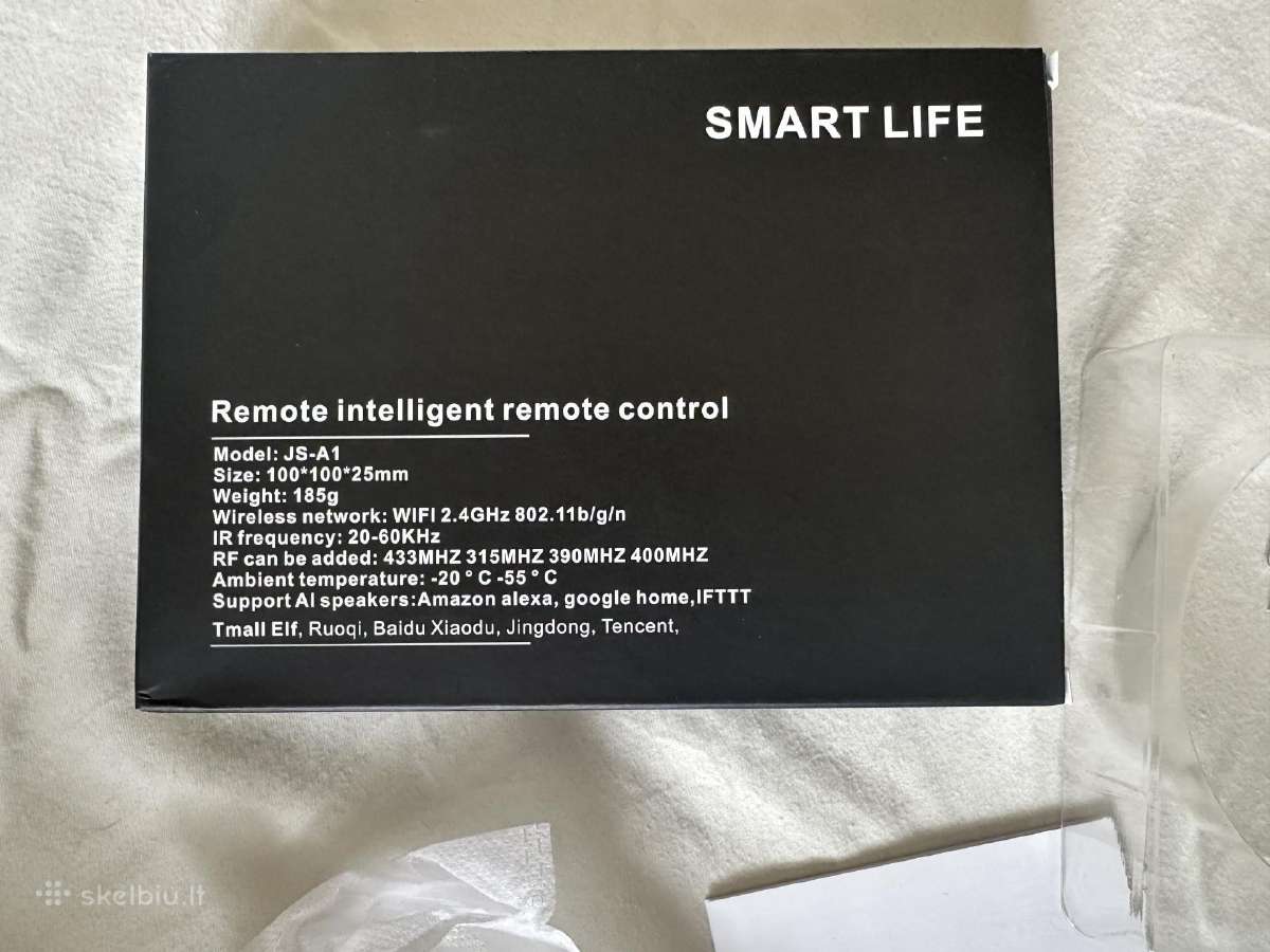 WiFi Išmanus Ir + Rf distancinis pultas 360 dengia - nuotraukos Nr. 2