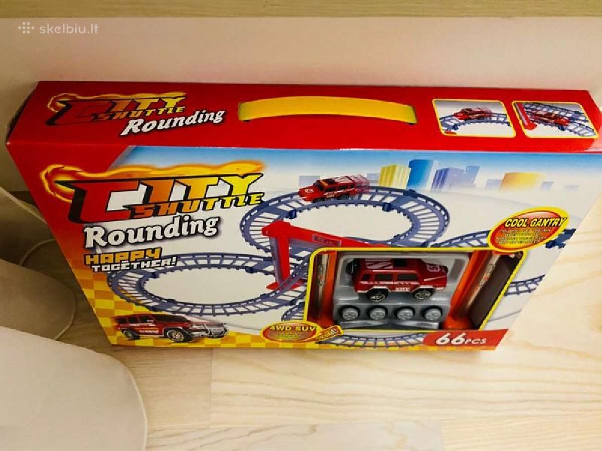 Rinkinys: City Shuttle automobilio trasa su tiltu