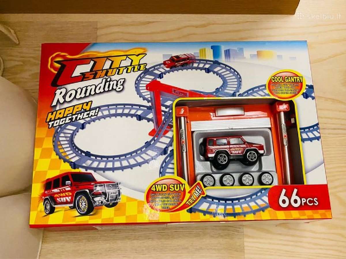 Rinkinys: City Shuttle automobilio trasa su tiltu - nuotraukos Nr. 4