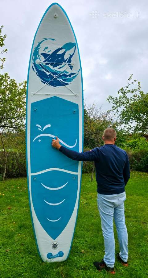 Irklente 350cm + sėdyne
