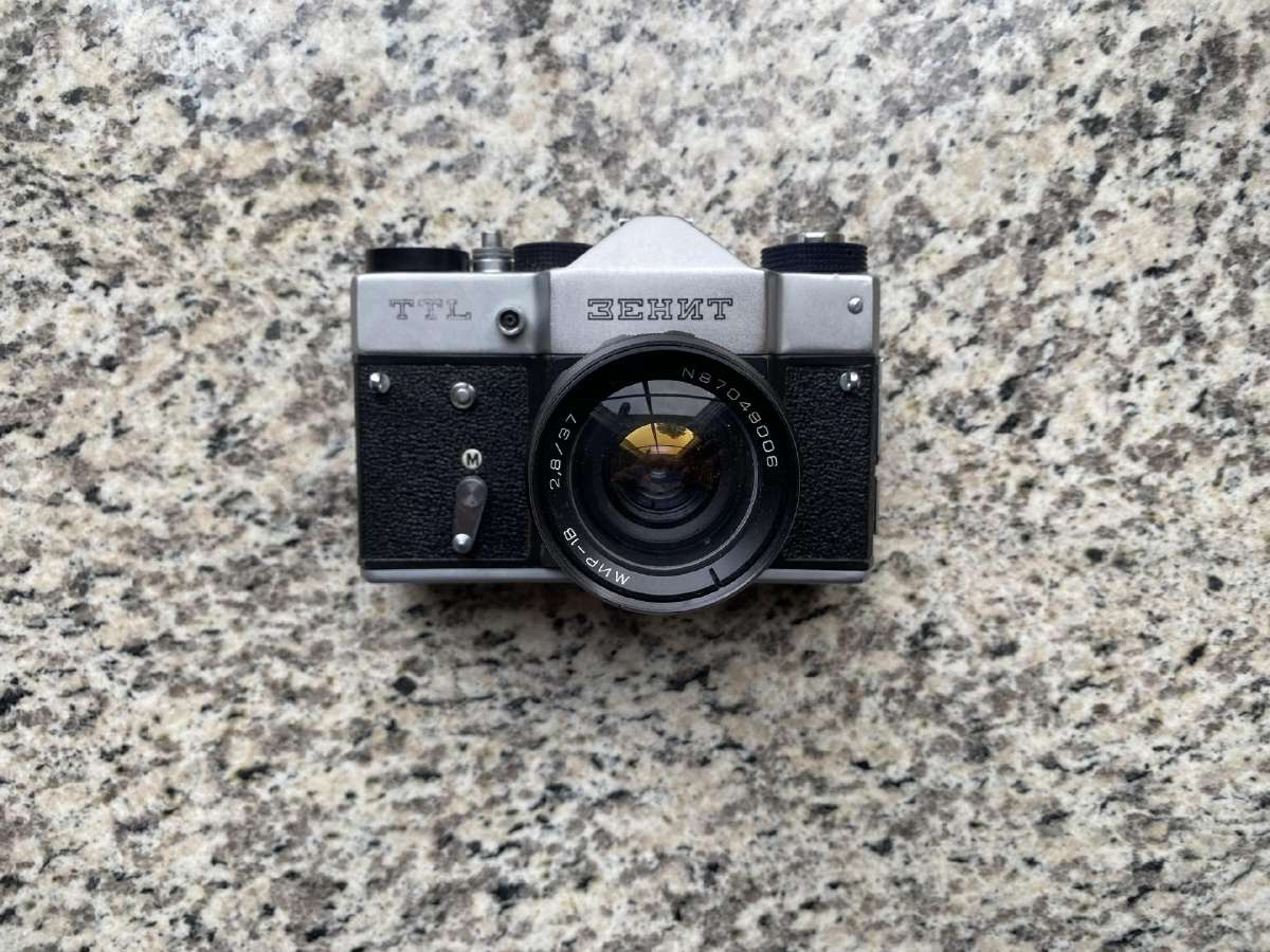 Zenit juostinis fotoaparatas - nuotraukos Nr. 7