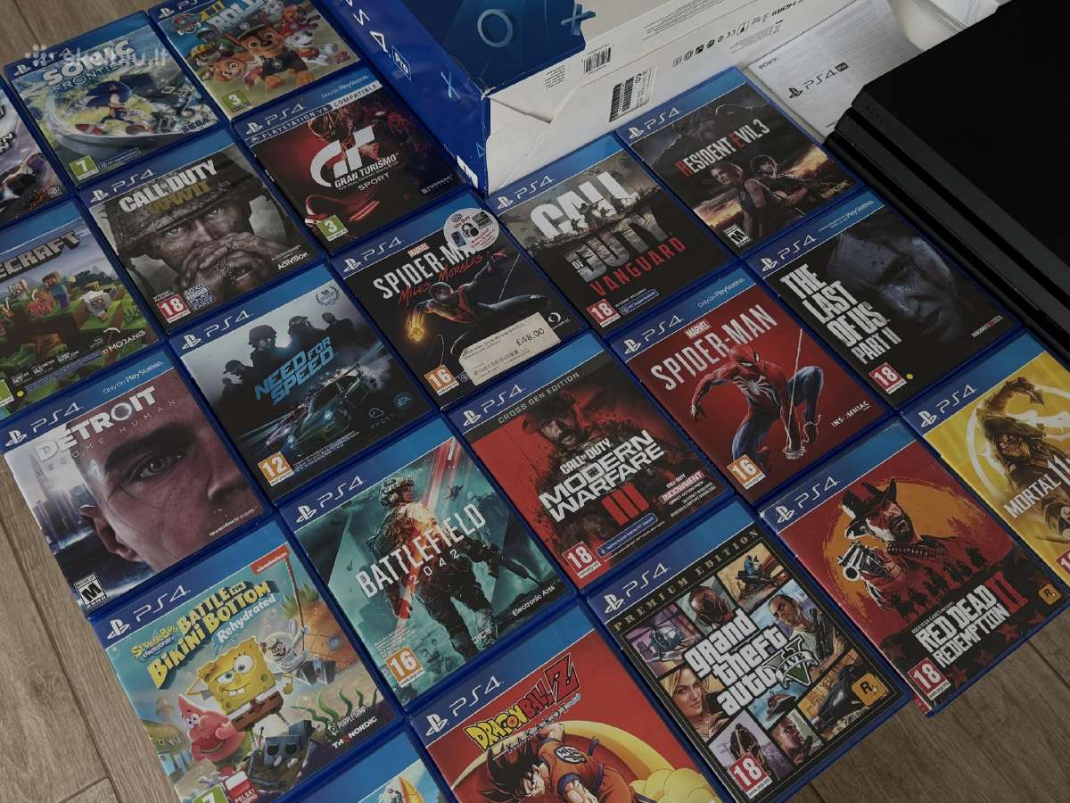 Playstation 4 pro 1tb - nuotraukos Nr. 3
