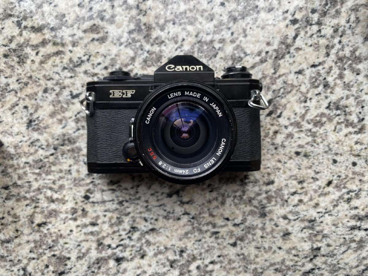 Canon Ef juostinis fotoaparatas