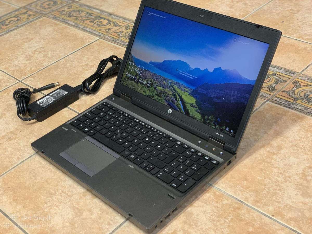 Hp Probook Verslo klases 15.6 intel i5 Ram8gb SSD - nuotraukos Nr. 2