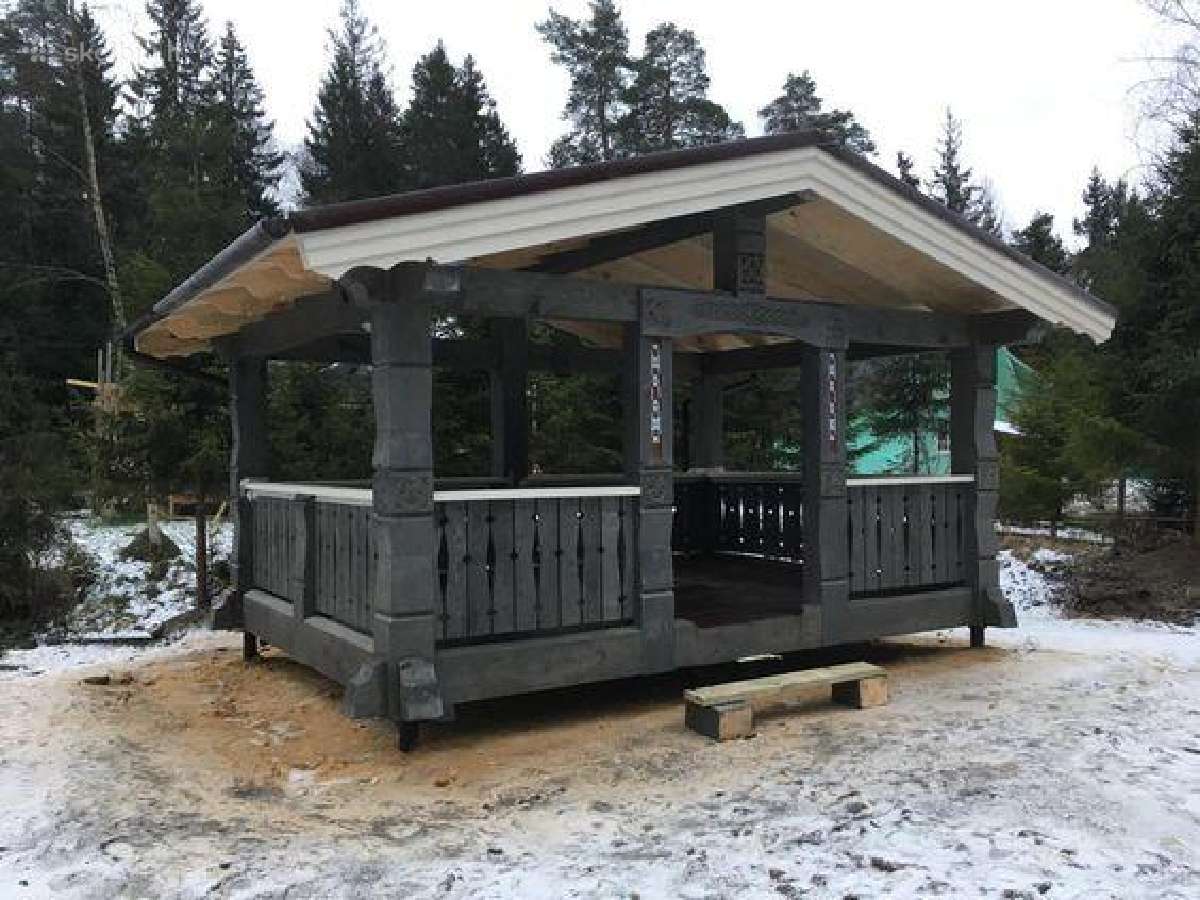 Klijuotos medienos rastiniai namai, pirtys. - nuotraukos Nr. 14