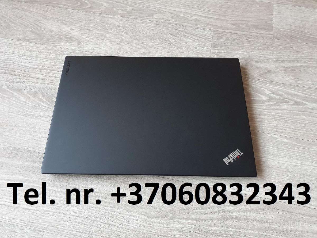 Greitas, lengvas, plonas Lenovo T470s 16gb SSD - nuotraukos Nr. 3