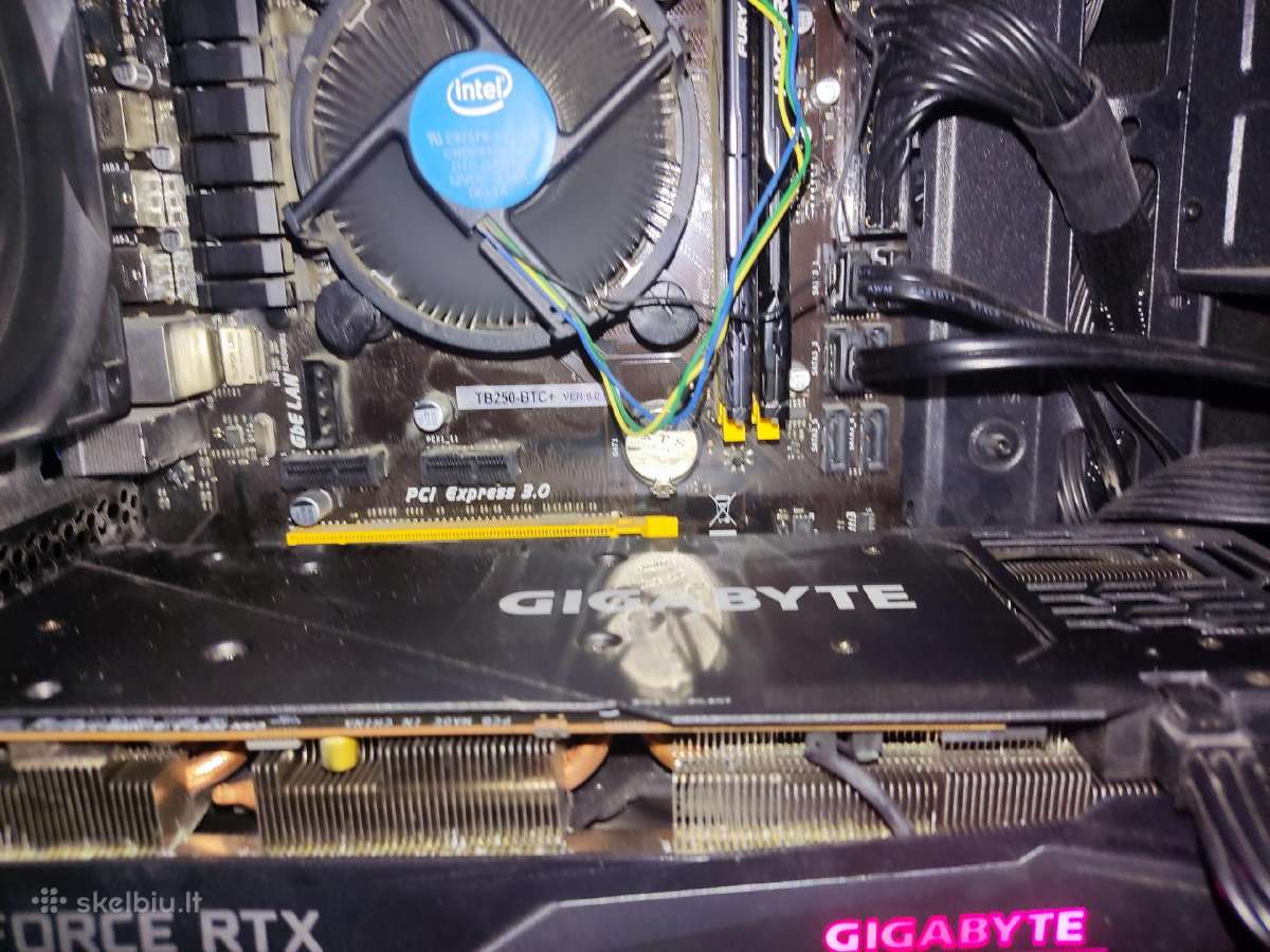 Stacionarus Žaidimų Kompiuteris Su Rtx 3070 ir i7