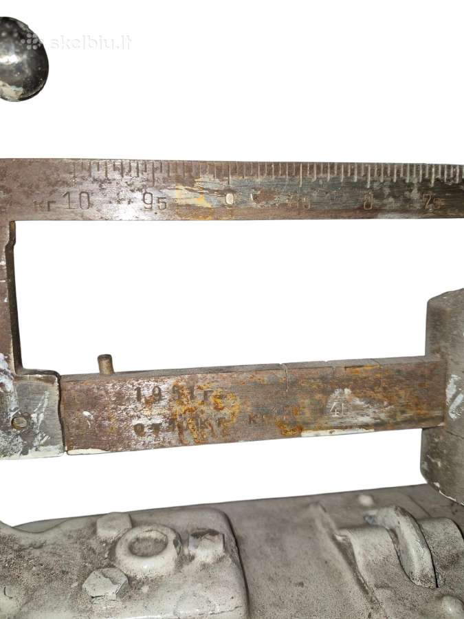 1951m. mechaninės medicininės svarstyklės - nuotraukos Nr. 3