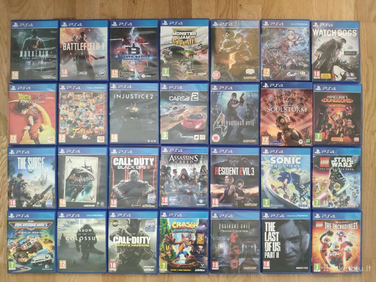 Playstation 4 zaidimai, daug vaikisku - nuotraukos Nr. 2